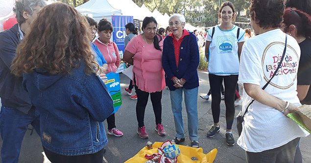 Tuvimos también oportunidad de conocer y dialogar con otras ONGs