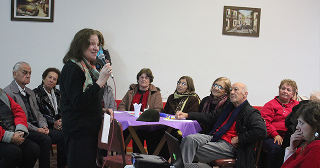  Con la presencia del Intendente de Campana Sr. Sebastián Abella, la Secretaria de Desarrollo Social, Dra. Cecilia Acciardi y la Directora de Adultos Mayores, Maria de los Ángeles Fernández