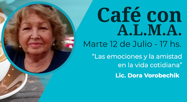 Vuelve Café con A.L.M.A. presencial