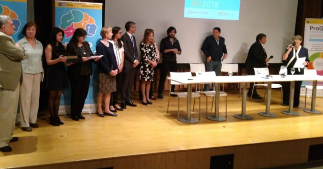 Acto Entrega Reconocimiento de A.L.M.A. a personalidades en el Día Mundial del Alzheimer