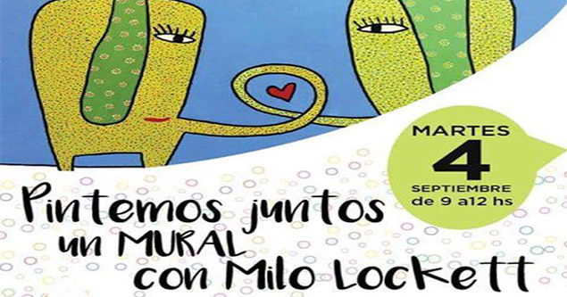 El mes mundial del Alzheimer - Creación de mural Milo Locket