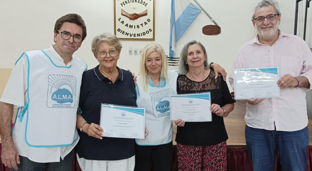 Después de dos años, el 14 de diciembre de 2022 nos volvimos a encontrar en nuestra tradicional Fiesta de Fin de Año de los Talleres de A.L.M.A