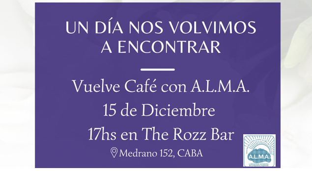 Vuelve Café con A.L.M.A. presencial