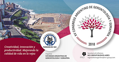 XV Congreso Argentino de Gerontología y Geriatría,